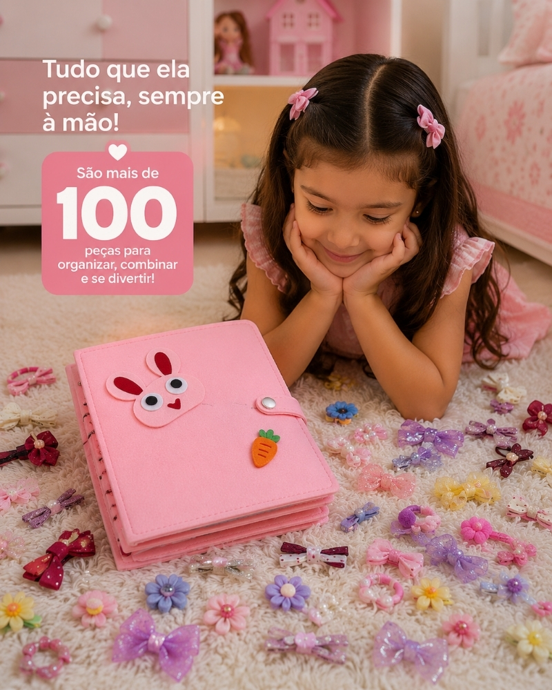 BellaBook™ – Livro de Acessórios Femininos