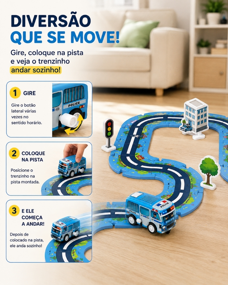 MiniCity™ – Pista de Aventuras Policiais