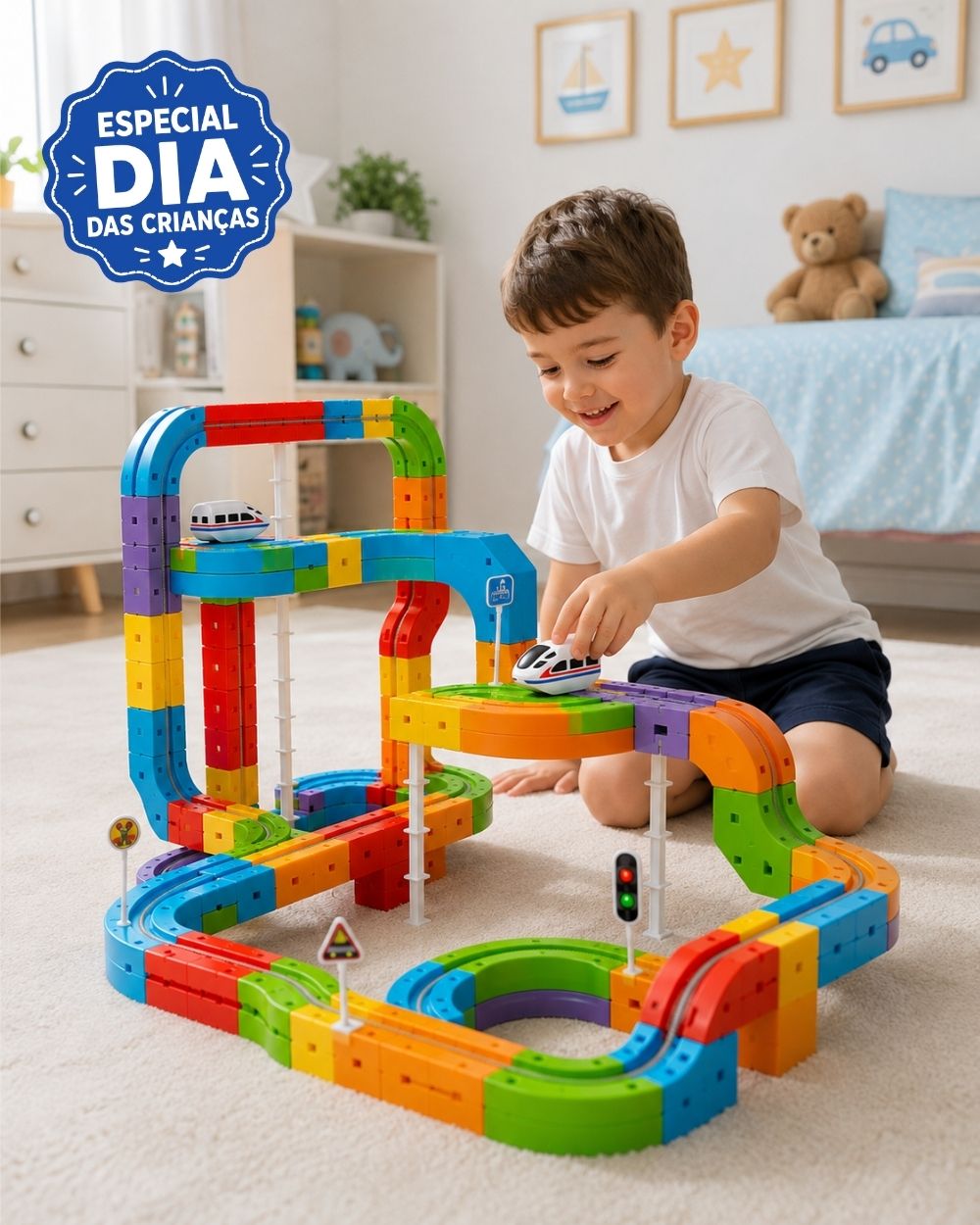 MagnectTrain - Trenzinho Magnético Educativo