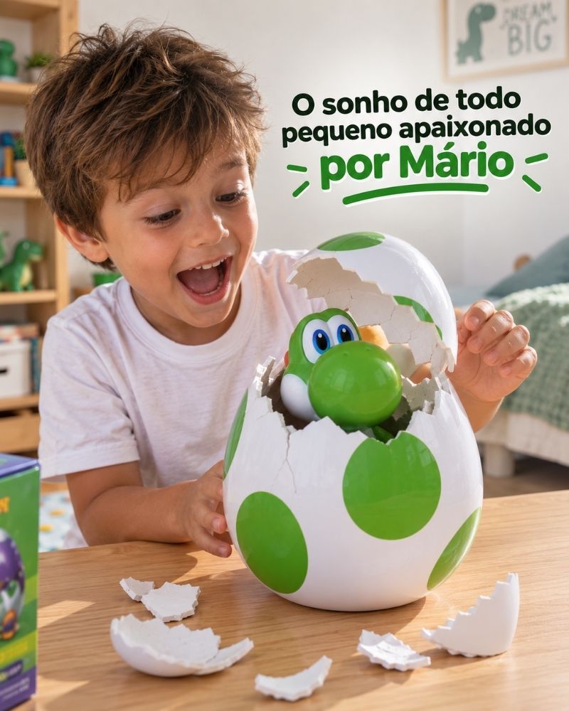 YoshiEgg™ — Ovo de Dinossauro Interativo