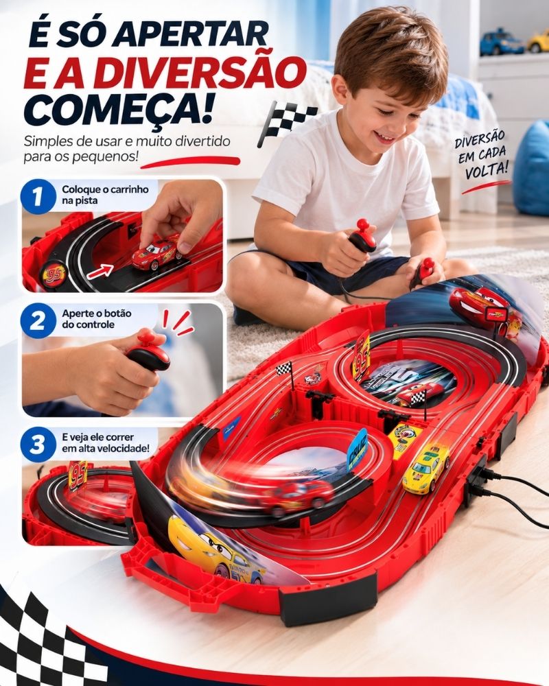 McQueen Race™ - A Pista dos Pequenos Pilotos