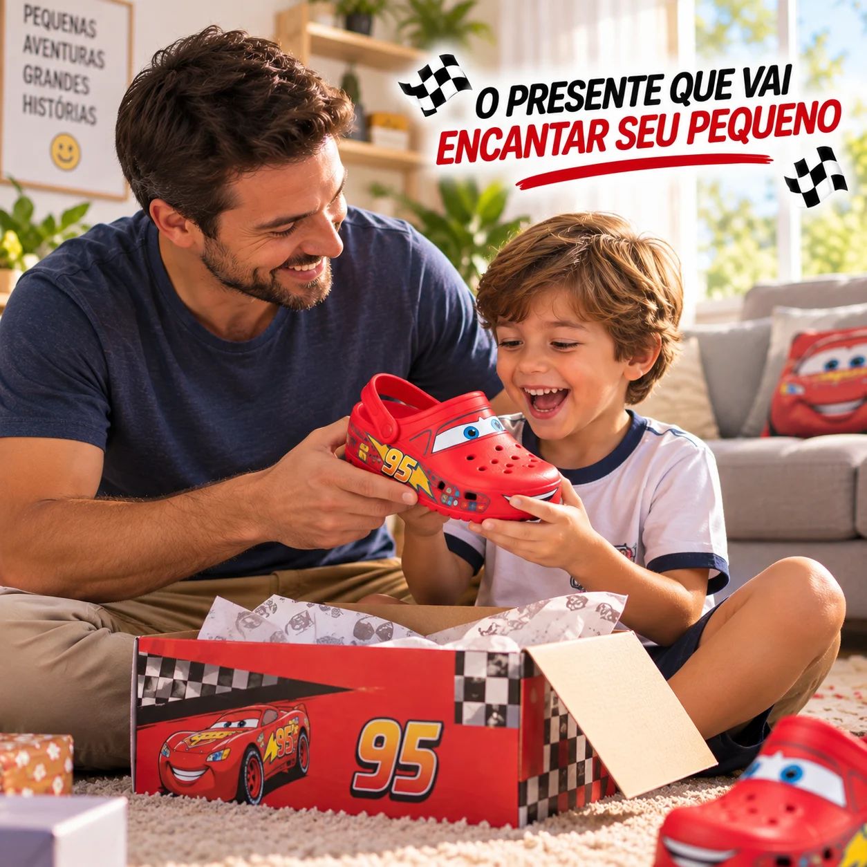 TurboCrocs™ – Calçado Infantil Radical | Nome Personalizado + LEDs Removíveis