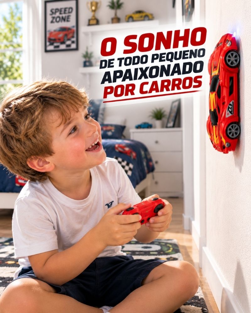 GravityCar™ — Carrinho Antigravidade com Controle Remoto