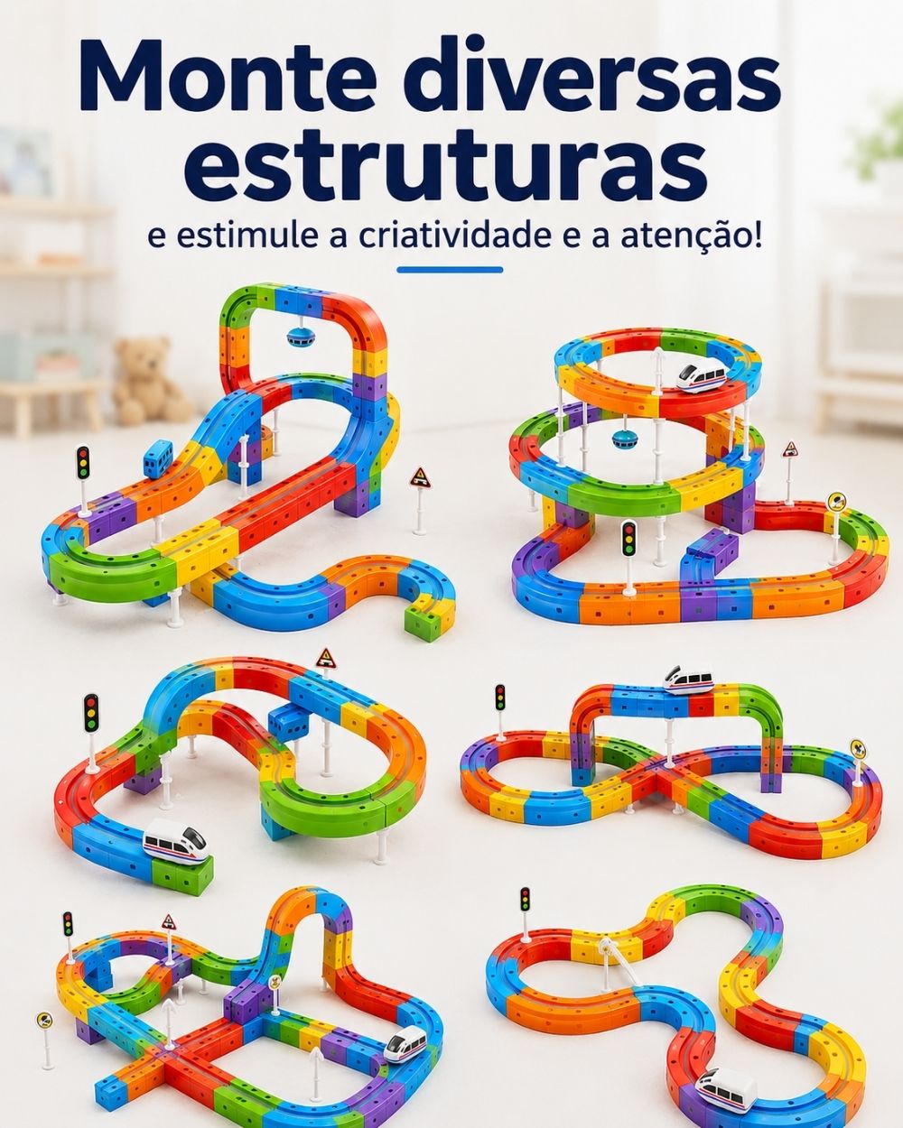 MagnectTrain - Trenzinho Magnético Educativo